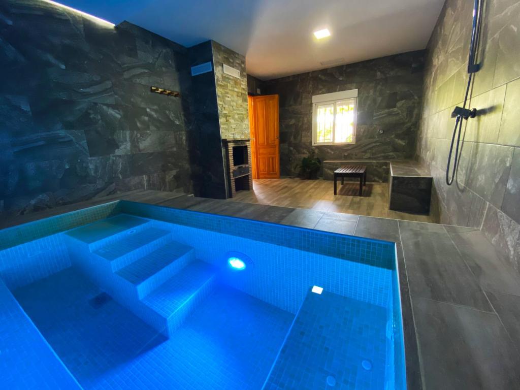 Finca moderna en ambiente rural